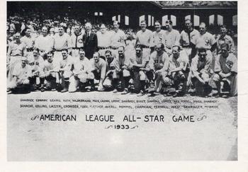 1977-84 Galasso Glossy Greats #224 American League Team Photo Front