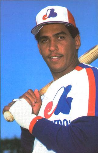 1988 Montreal Expos Postcards #NNO Andres Galarraga Front
