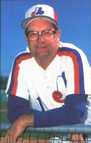 1988 Montreal Expos Postcards #NNO Bobby Winkles Front