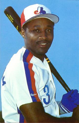 1988 Montreal Expos Postcards #NNO Herm Winningham Front