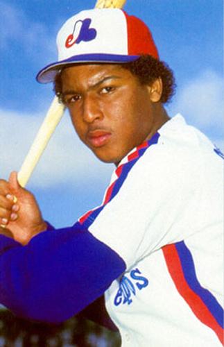 1987 Montreal Expos Postcards #NNO Alonzo Powell Front