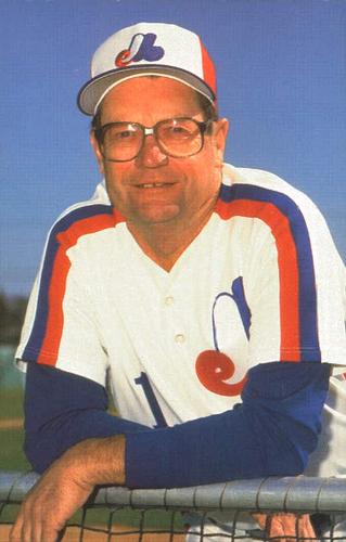 1987 Montreal Expos Postcards #NNO Bobby Winkles Front