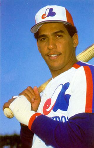 1987 Montreal Expos Postcards #NNO Andres Galarraga Front