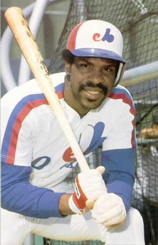 1986 Montreal Expos Postcards #NNO Andre Dawson Front