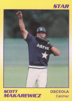 1990 Star #4 Scott Makarewicz Front