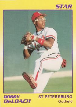1990 Star #62 Bobby Deloach Front