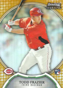 2011 Bowman Sterling - Gold Refractors #31 Todd Frazier Front
