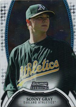 2011 Bowman Sterling - Prospects #36 Sonny Gray Front