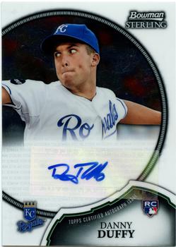 2011 Bowman Sterling - Rookie Autographs #10 Danny Duffy Front