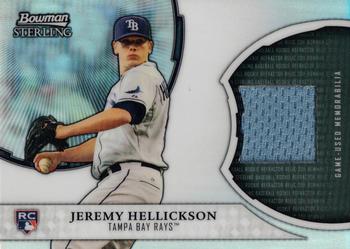 2011 Bowman Sterling - Rookie Relics #RRR-JH Jeremy Hellickson Front