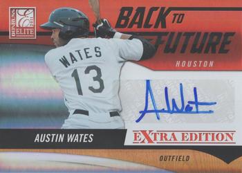 2011 Donruss Elite Extra Edition - Back to the Future Signatures #5 Austin Wates Front