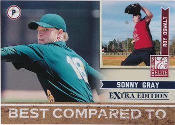 2011 Donruss Elite Extra Edition - Best Compared To #8 Roy Oswalt / Sonny Gray Front