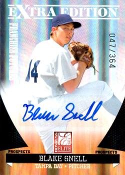 2011 Donruss Elite Extra Edition - Franchise Futures Signatures #16 Blake Snell Front