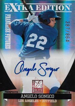2011 Donruss Elite Extra Edition - Franchise Futures Signatures #25 Angelo Songco Front