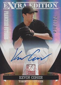 2011 Donruss Elite Extra Edition - Franchise Futures Signatures #45 Kevin Comer Front