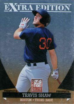 2011 Donruss Elite Extra Edition - Prospects #78 Travis Shaw Front
