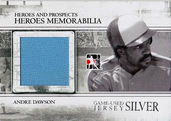 2011 In The Game Heroes & Prospects - Heroes Jerseys Silver #HM-13 Andre Dawson Front