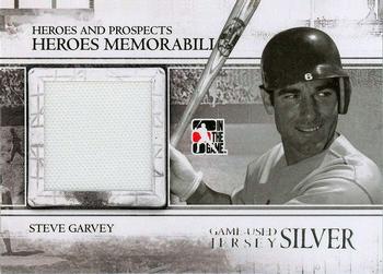 2011 In The Game Heroes & Prospects - Heroes Jerseys Silver #HM-16 Steve Garvey Front
