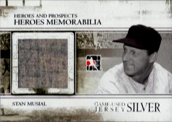 2011 In The Game Heroes & Prospects - Heroes Jerseys Silver #HM-20 Stan Musial Front