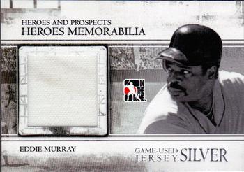 2011 In The Game Heroes & Prospects - Heroes Jerseys Silver #HM-24 Eddie Murray Front