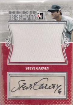 2011 In The Game Heroes & Prospects - Heroes Patch Autographs Silver #HPA-09 Steve Garvey Front
