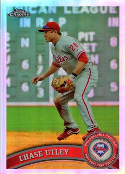 2011 Topps Chrome - Refractors #35 Chase Utley Front