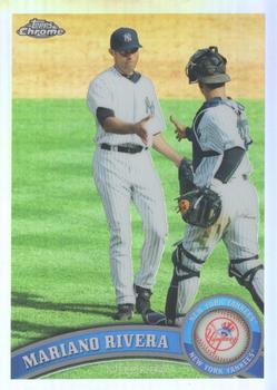2011 Topps Chrome - Refractors #42 Mariano Rivera Front