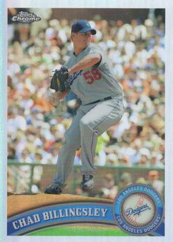 2011 Topps Chrome - Refractors #167 Chad Billingsley Front