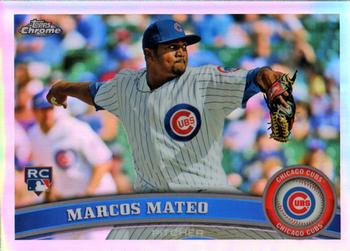 2011 Topps Chrome - Refractors #179 Marcos Mateo Front