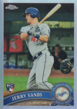2011 Topps Chrome - Refractors #211 Jerry Sands Front