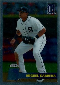 2011 Topps Chrome - Vintage Chrome #VC35 Miguel Cabrera Front