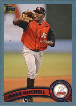 2011 Topps Pro Debut - Blue #9 Jared Mitchell Front