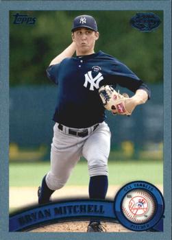 2011 Topps Pro Debut - Blue #25 Bryan Mitchell Front