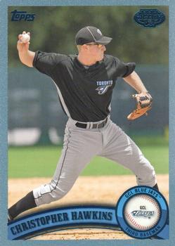 2011 Topps Pro Debut - Blue #31 Christopher Hawkins Front