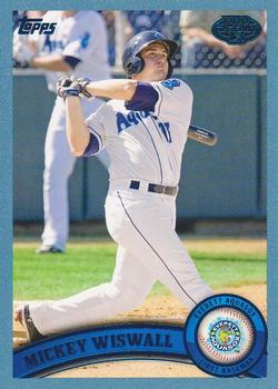 2011 Topps Pro Debut - Blue #56 Mickey Wiswall Front