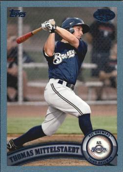 2011 Topps Pro Debut - Blue #58 Thomas Mittelstaedt Front