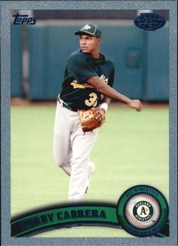 2011 Topps Pro Debut - Blue #96 Yordy Cabrera Front
