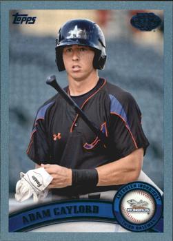2011 Topps Pro Debut - Blue #121 Adam Gaylord Front