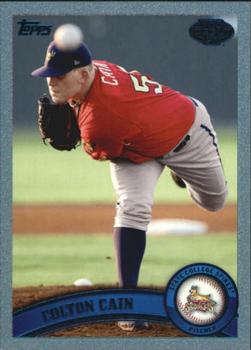 2011 Topps Pro Debut - Blue #174 Colton Cain Front