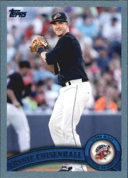 2011 Topps Pro Debut - Blue #206 Lonnie Chisenhall Front