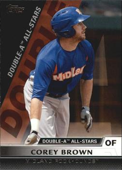 2011 Topps Pro Debut - Double-A All Stars #DA19 Corey Brown Front
