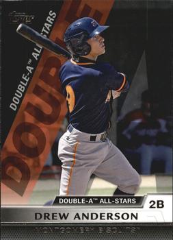 2011 Topps Pro Debut - Double-A All Stars #DA45 Drew Anderson Front