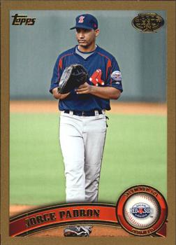 2011 Topps Pro Debut - Gold #21 Jorge Padron Front