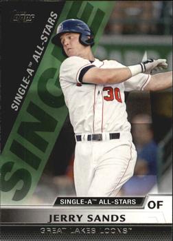 2011 Topps Pro Debut - Single-A All Stars #SA11 Jerry Sands Front