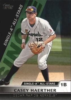 2011 Topps Pro Debut - Single-A All Stars #SA34 Casey Haerther Front