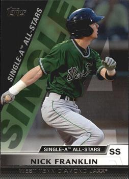2011 Topps Pro Debut - Single-A All Stars #SA39 Nick Franklin Front