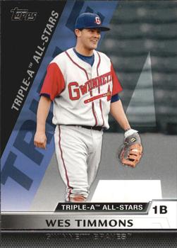 2011 Topps Pro Debut - Triple-A All Stars #TA5 Wes Timmons Front