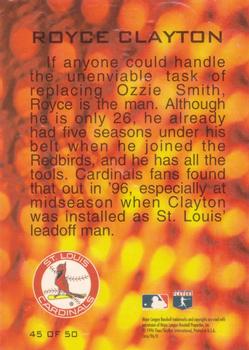 1996 Circa - Boss #45 Royce Clayton Back