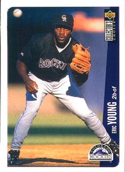 1996 Collector's Choice #128 Eric Young Front