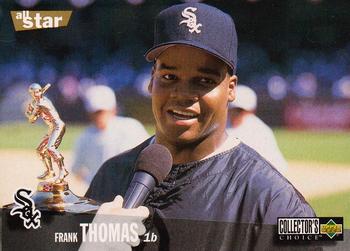 1996 Collector's Choice #90 Frank Thomas Front